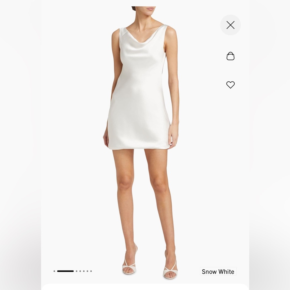 NWT Norma Kamali Maria mini dress